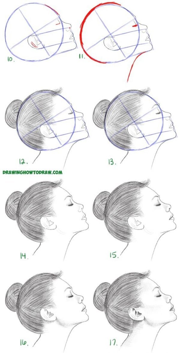 40 Easy Step by Step Tutorials to Draw a Cartoon Face Artisticaly