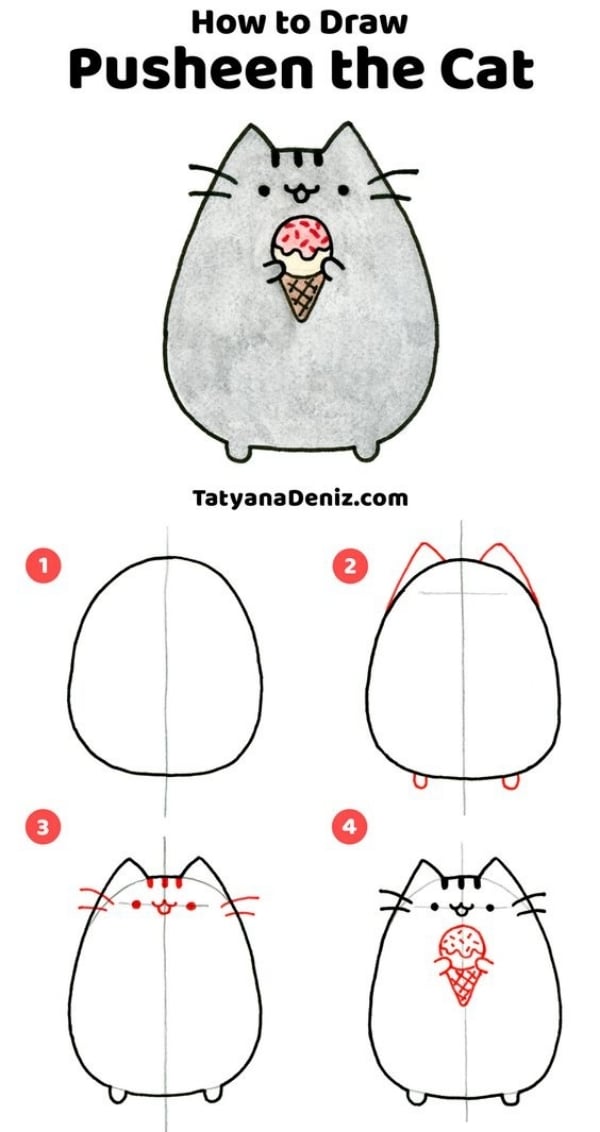 Easy Step by Step Tutorials to Draw a Cartoon Face