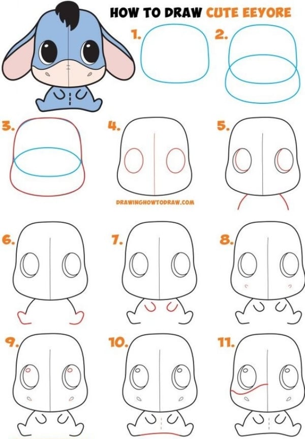 My 10 Step-By-Step Tutorials On How To Draw Cartoons And