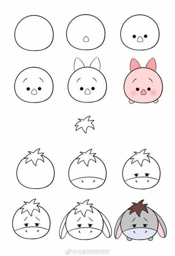 Easy Step by Step Tutorials to Draw a Cartoon Face