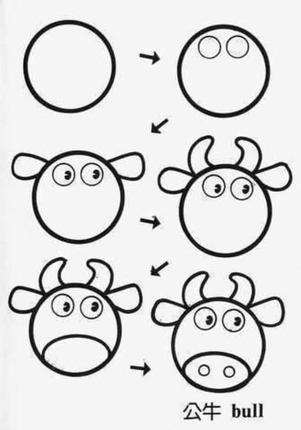 Easy Step by Step Tutorials to Draw a Cartoon Face