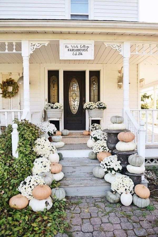 47 Easy but Beautiful Fall Porch Ideas You should try this Autumn ...