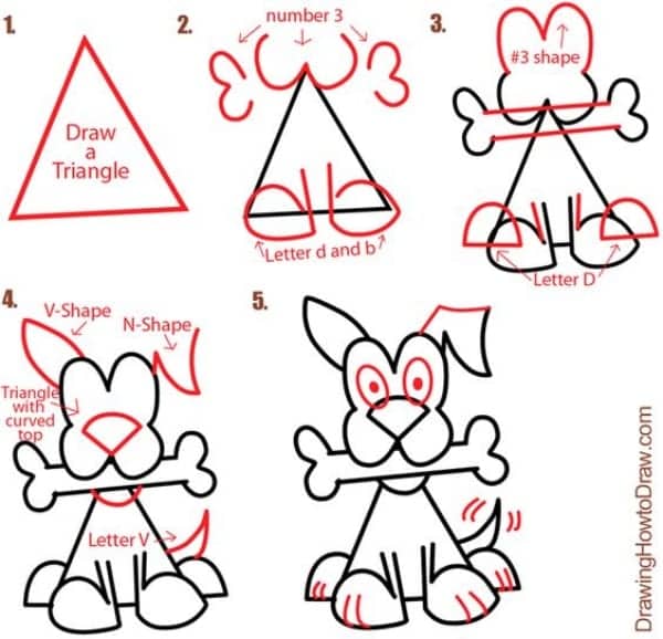 How-to-Draw-a-Dog-Step-by-Step-Dog-Drawing-Tutorials