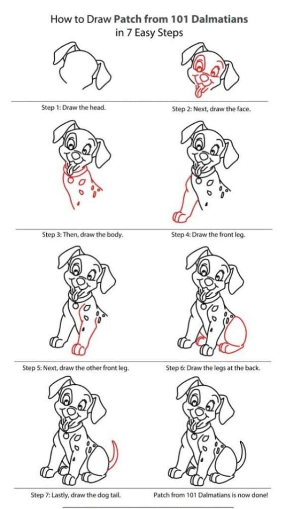 How-to-Draw-a-Dog-Step-by-Step-Dog-Drawing-Tutorials